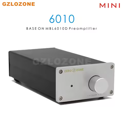 Finished MINI 6010 JRC5534D Preamplifier Base On M-B-L 6010D Preamp Circuit