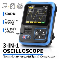 FNIRSI 3 In 1 Digital Oscilloscope Transistor Function Signal Generator DSO-TC3