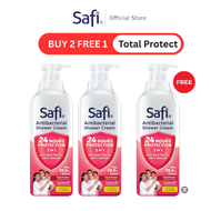 [BUY 2 FREE 1] SAFI Antibacterial Shower Cream 975g l Kills 99.9% germs l 12 hours Protection agains