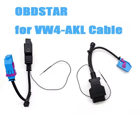 OBDSTAR for VW4-AKL Cable For VW IMMO IV NEC24C64 & NEC24C32 All Keys Lost Read Immo Data on Be-nch 