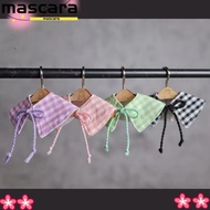 MARA Doll Clothes, Checkered 10~15cm Checkered Cloak, Kawaii|Outfit Cotton Stuffed Doll 15cm Cotton 
