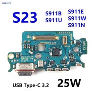 For Samsung Galaxy S23 S911B S911U S911E S911W S911 USB Charger 25W Dock Connector Board Fast Chargi