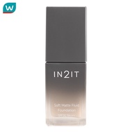 In2It อินทูอิท รองพื้น ซอฟท์ แมตท์ ฟูอิด ฟาวน์เดชั่น SPF30 PA+++ 20มล. 301 วอร์ม