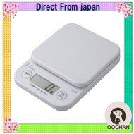Tanita Cooking Scale, measures up to 2 kg in 1 g increments, White KF-200 WH — Kitchen Scale, Cookin