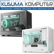 Deepcool CH160 PLUS Black White Micro ATX Casing PC