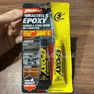Eboxy metal glue is heat resistant to 300 degrees Celsius, super strong, super durable