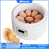 Miusue เครื่องต้มไข่เครื่องฟักไข่ฟักไข่ตู้อบไข่ไฟฟ้าอเนกประสงค์ขนาดเล็กสำหรับนกนกเป็ดห่านนกพิราบ