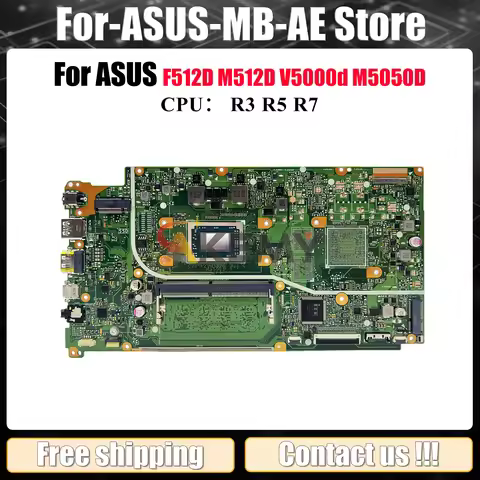 X512DAU Laptop Motherboard For ASUS VivoBook X512DK M512D F512D X512DA X512D V5000d X512DAP M5050D M