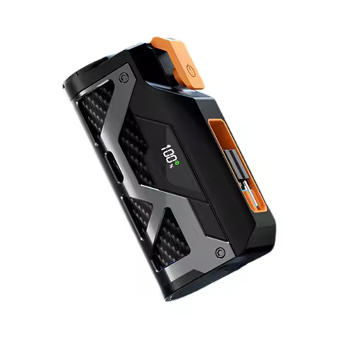 5000mAh Capsule Power Bank Dual Plug Mecha Style Tail Plug Power Bank Fast Charge Mobile Power Bank 
