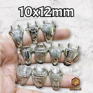 10x12mm Tooth Alpaca Ring Tie