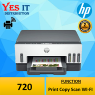 [New Model] HP Smart Tank 720 All-in-One Printer (6UU46A)