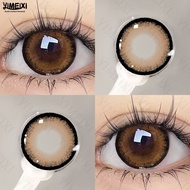 Yimeixi Baby Eye Contact Lens with Grade 14.5MM Large Diameter Brown Contact Lens Eye Makeup 0-8.00 