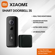 Xiaomi Smart Doorbell 3/3s | Two Way Audio |  3-Day Storage | 2K Resolution