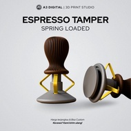 Spring Loaded Espresso Coffee Tamper | Precision Coffee Powder Press | Size 51mm, 54mm, 58mm | Baris