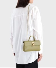 [6折 正貨有單] Cafune Stance Wallet bag 抹茶綠色 牛油果綠牛皮斜孭袋 - Artichoke Cafuné cross body shoulder top handle 