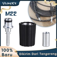 1 Set M22*14mm Hose Head Hose Nipple Fitting For Jet Cleaner Hose