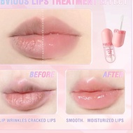 Super Selling-- ️AVENDER ️ [BUY 1 + 1 GIFT RNDM] PINKFLASH NATURAL LIP OIL LIP BALM LIP GLOSS MOISTU