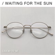 法國品牌waiting for the sun titanium glasses 鈦金屬眼鏡