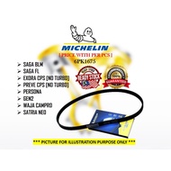 MICHELIN - 6PK1675 / 6PK1677 Saga BLM Persona Gen2 Satria Neo Exora CPS Preve CPS Waja Campro Fan Be