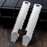 Titanium Alloy Multifunctional Crowbar EDC Tool Screwdriver Crowbar Portable Portable Outdoor Emerge