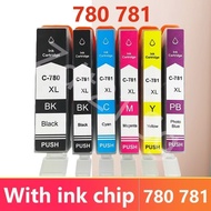 PGI-780 XL CLI-781 XL PGI 780 XL CLI 781 XL PGI780 XL CLI781 XL Compatible 5 Multi Pack Ink Cartridg