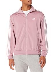 adidas Originals Men's Adicolor Classics Fabric Clash FB Track Top, Magic Mauve, Medium