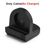 Đế Sạc Silicon Cho Samsung Galaxy Watch 8 Classic 7 FE 40mm 44mm 46mm Giá Đỡ Để Bàn GT4 Phụ Kiện Gal