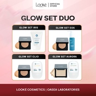 [Looke x Oasea] Glow Set Duo (Looke Cushion Iris/Eos/Clio NED x Oasea Cleansing Balm 75gr/Tinted Sun