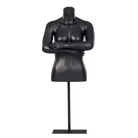 Female Mannequin Half Body Sport Mannequin Headless Torso Mannequin Muscle Dummy