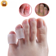 【Am-az】2Pcs Silicone Gel Little Toe Tube Corns Blisters Corrector Protector  Toe Finger Protection F