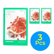 Innisfree Energy Mask Pomegranate 1s (3pieces)