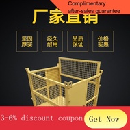 YQ61 Storage Cage Folding Iron Basket Butterfly Cage Table Trolley Non-Airtight Crate Cage Iron Frame Large Iron Cage Wa