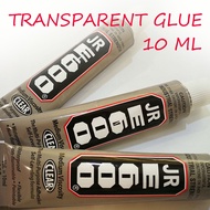 TRANSPARENT GLUE, JRE600 GLUE,Adhesive Glue, E6000 / JRE600, Clear, for bling case fabric glue