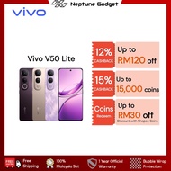 vivo V50 Lite 5G (8+256GB/ 12+256GB/ 12+512GB) SONY IMX882 Sensor l 6500mAH + 90W vivo Malaysia Warr