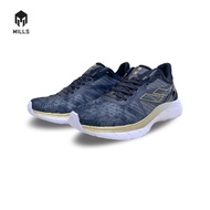 || PROMO SEPATU PRIA ~`~ Mills Sepatu Lari Running Shoes Enermax Cushion EL Black/White/Gold 9100901