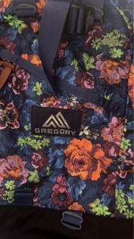 Gregory 花卉印花背包18L橙花