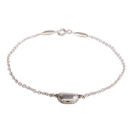 TIFFANY＆CO 925純銀Elsa Peretti Bean Design Bracelet手鏈