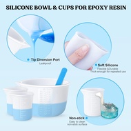 Reusable Non-Stick Silicone Measuring Cup 1000ml, Epoxy Resin Silicone Cup