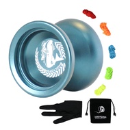 MAGICYOYO N12 Shark Honor Yoyo Unresponsive Professional Yoyo Aluminum Alloy Long Time Spinning Yoyo