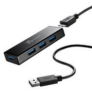 J5 4 Port USB 3.0 Mini Hub w/o AC Adapter J5JUH340N/J5JUH34010