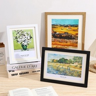 Wooden Photo Frame Empty Frame Large Size Wall Hanging a4 Certificate Business License Picture Frame