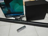 Philips飛利浦 3.1聲道 藍牙Soundbar HTL3160B 取代 HTL2183B JS5801