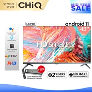 COD CHiQ L43M8T 43 inch  Android 11 Smart TV,FHD,Voice Control, Netflix Google play , Led TV with Brackt