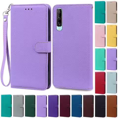 For Huawei Y9S Case Soft Silicone Cover Flip Leather Phone Case on For Huawei Y9S Y9 S Wallet Cover 