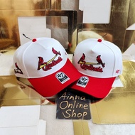 47 Brand AFRAME cap Cardinals white red snapback