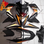 Honda Rs150 V1 V2 Cover Set Black Matt Black Reflector Sticker Luxury Gold Winner Original OEM PANTU