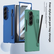 For Samsung Fold7 phone case with pen slot and ultra-thin skin feel anti drop Fold6 Fold5 Fold4 Fold