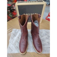 safety shoes POLICE 91494 K75, STEEL TOE, STEEL PLATE, OIL RESISTANT, HEAT RESISTANT, COW LEATHER