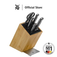 WMF ชุดมีดสแตนเลส พร้อมบล็อก FlexTec knife block Bamboo 6 ชิ้น รุ่น Spitzenklasse Plus WMF Spitzenkl