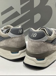 New Balance NB 998 舒適減震復古減震休閑城市通勤跑步鞋男女同款灰藍